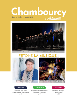 Couverture de Juin - Juil - Août 2023