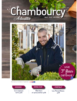 Couverture de Mars - Avril - Mai 2022